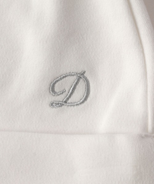 D.fesense(ディーフェセンス)の「肌着&ミトン&耳つき帽子セット(ニットキャップ/ビーニー・キッズ・オフホワイト・FREE)」の4枚目の写真