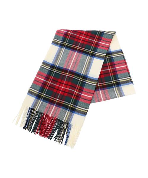 AMERICAN HOLIC(アメリカンホリック)の「ソフトタッチチェックストール(ストール/ショール・レディース・ブラウン/グレー/オフホワイト・FREE)」の14枚目の写真