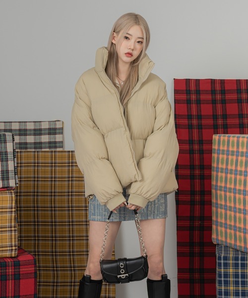 FOLLOWIN（フォロウィン）の「【UNISEX】シンプルダウンジャケット