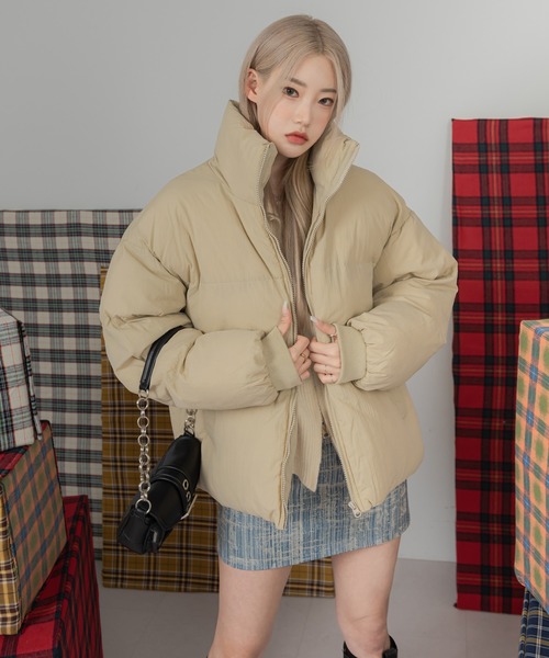 FOLLOWIN（フォロウィン）の「【UNISEX】シンプルダウンジャケット