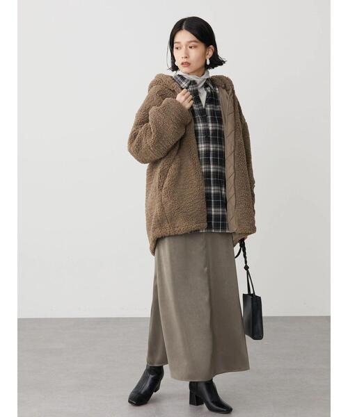 AMERICAN HOLIC（アメリカンホリック）の「マーメイドラインスカート（スカート・レディース・モカ/チャコールグレー・S/M/L）」の22枚目の写真