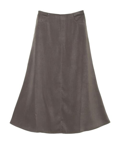 AMERICAN HOLIC（アメリカンホリック）の「マーメイドラインスカート（スカート・レディース・モカ/チャコールグレー・S/M/L）」の5枚目の写真