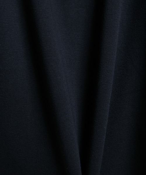 ESSENTIAL（エッセンシャル）の「ボリュームスリーブミニ丈ワンピース（Tシャツ/カットソー・レディース・ブラック/オフホワイト/トップグレー・38/36）」の15枚目の写真