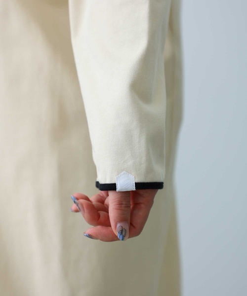 SILAS(サイラス)の「LAYERED DRESS サイラスレイヤードドレス(ワンピース・レディース・ブラック/オフホワイト・ONE SIZE)」の5枚目の写真