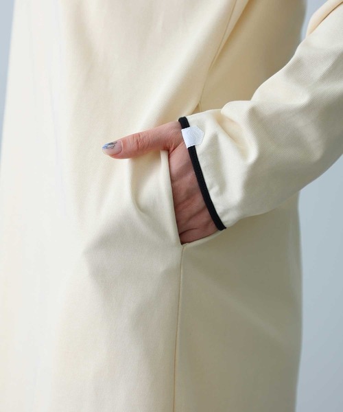 SILAS(サイラス)の「LAYERED DRESS サイラスレイヤードドレス(ワンピース・レディース・ブラック/オフホワイト・ONE SIZE)」の9枚目の写真