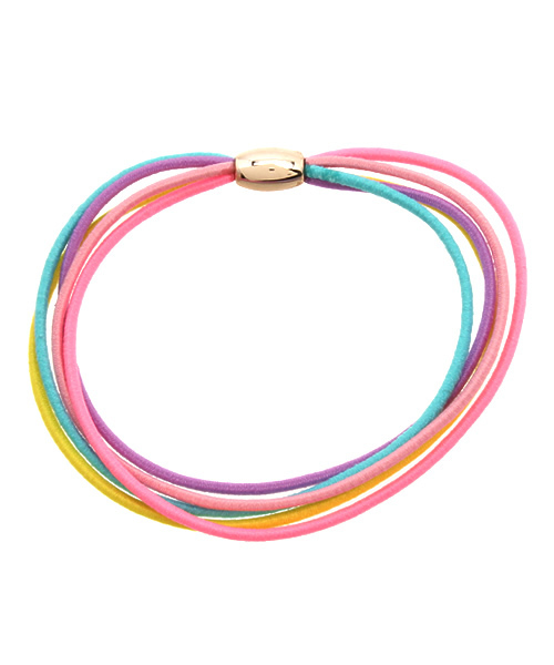 WEGO（ウィゴー）の「WEGO/10Pカラーヘアゴム（ヘアゴム・レディース・その他1・FREE）」の2枚目の写真