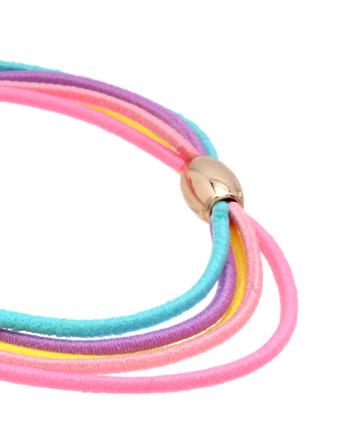 WEGO（ウィゴー）の「WEGO/10Pカラーヘアゴム（ヘアゴム・レディース・その他1・FREE）」の3枚目の写真