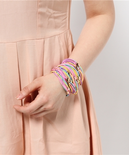 WEGO（ウィゴー）の「WEGO/10Pカラーヘアゴム（ヘアゴム・レディース・その他1・FREE）」の4枚目の写真