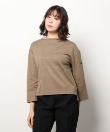 Tieasy | TIEASY/ティージー　別注　ショートニットドロップショルダー　SHORT KNIT DROP 3/4(Tシャツ/カットソー)