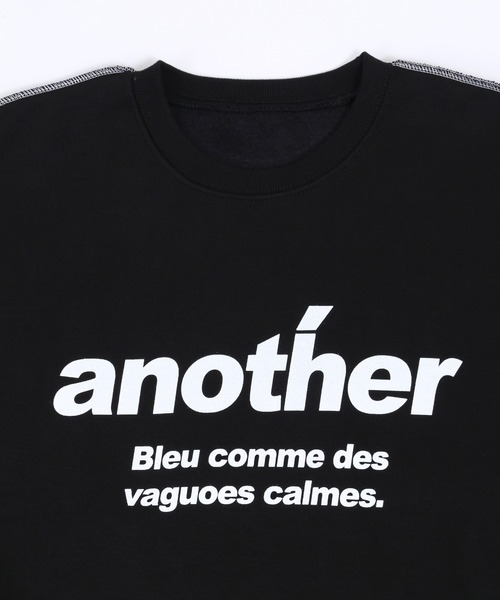 WC（ダブル シー）の「anotherロゴビッグスウェット（スウェット・レディース・ブラック/グレー・FREE）」の11枚目の写真