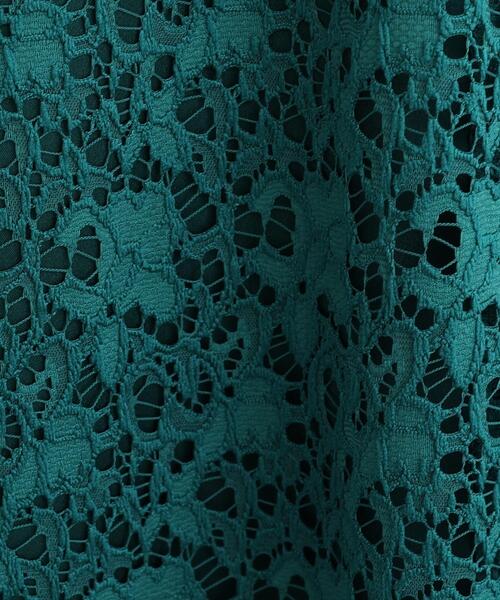 INDIVI(インディヴィ)の「◆【洗える/春カラー】レースロングフレアースカート(スカート・レディース・グリーン/ナチュラル/チャコールグレー・05/38/36/03/40/19/15 /13)」の5枚目の写真