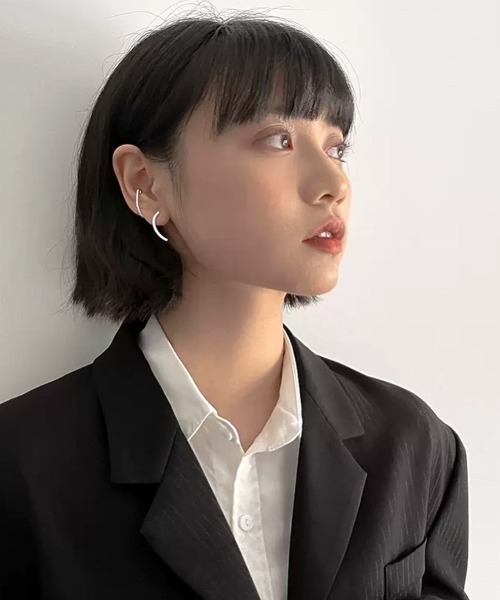 mou(モウ)の「S925プットインピアス(ピアス(片耳用)・レディース・シルバー・FREE)」の2枚目の写真