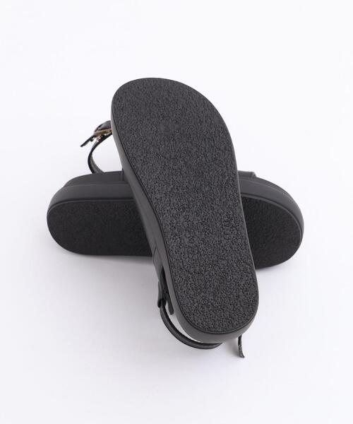 coen(コーエン)の「【WEB限定】プラットフォームブーツサンダル(サンダル・レディース・ブラック/オフホワイト・SMALL/MEDIUM/LARGE)」の7枚目の写真