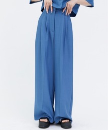 17HR | ハイウエスト２タックルーズスラックス(その他パンツ)