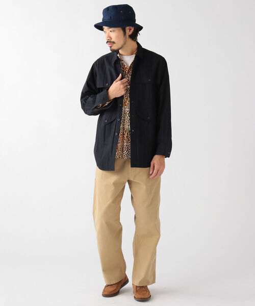 BEAMS PLUS（ビームスプラス）の「BEAMS PLUS / コンフォート クロス アドベンチャー シャツ（シャツ/ブラウス・メンズ・オリーブ/ネイビー・L/S/XL/M）」の8枚目の写真