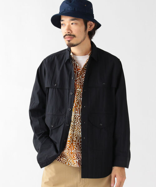 BEAMS PLUS（ビームスプラス）の「BEAMS PLUS / コンフォート クロス アドベンチャー シャツ（シャツ/ブラウス・メンズ・オリーブ/ネイビー・L/S/XL/M）」の11枚目の写真