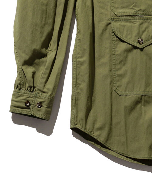 BEAMS PLUS（ビームスプラス）の「BEAMS PLUS / コンフォート クロス アドベンチャー シャツ（シャツ/ブラウス・メンズ・オリーブ/ネイビー・L/S/XL/M）」の9枚目の写真