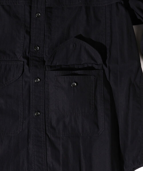 BEAMS PLUS（ビームスプラス）の「BEAMS PLUS / コンフォート クロス アドベンチャー シャツ（シャツ/ブラウス・メンズ・オリーブ/ネイビー・L/S/XL/M）」の21枚目の写真