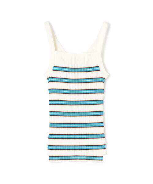 TOMORROWLAND （トゥモローランド）の「コットンリブ キャミソール（キャミソール・レディース・ホワイト系/ライトベージュ/ブルー系その他2/ブルー系その他4/ピンク/ホワイト・S）」の19枚目の写真