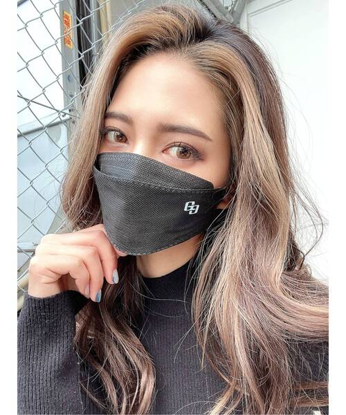 GYDA(ジェイダ)の「3D GYDA マスク(マスク・レディース・オフホワイト/ブラック・FREE)」の13枚目の写真