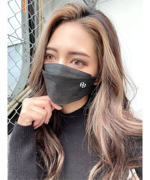 GYDA(ジェイダ)の「3D GYDA マスク(マスク・レディース・オフホワイト/ブラック・FREE)」の16枚目の写真