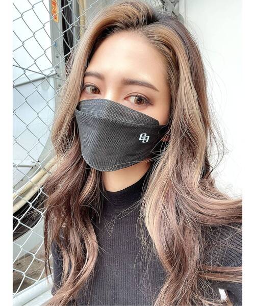 GYDA(ジェイダ)の「3D GYDA マスク(マスク・レディース・オフホワイト/ブラック・FREE)」の17枚目の写真