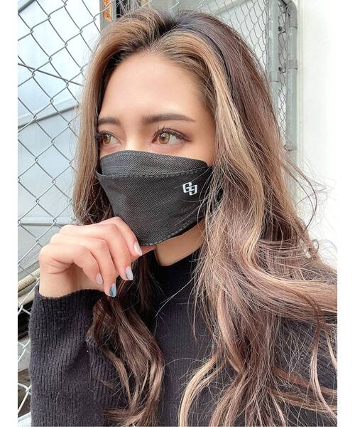 GYDA(ジェイダ)の「3D GYDA マスク(マスク・レディース・オフホワイト/ブラック・FREE)」の18枚目の写真