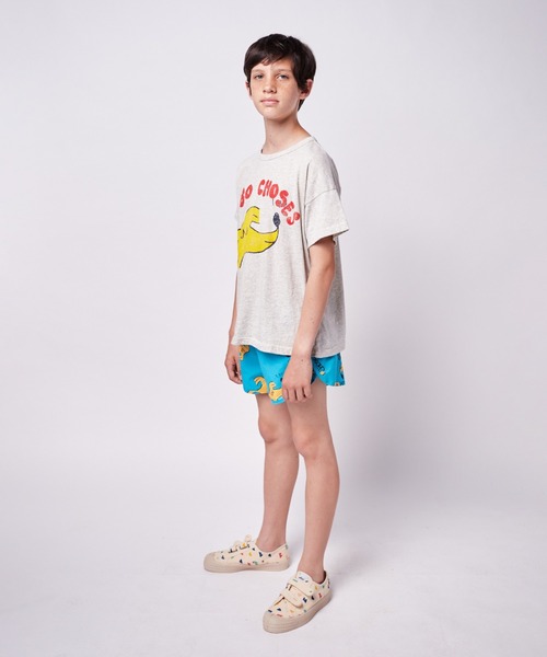 BOBO CHOSES（ボボショーズ）の「Sniffy Dog short sleeve T-shirt（Tシャツ/カットソー・キッズ・アイボリー・2-3Y/4-5Y/6-7y/8-9y/10-11y）」の12枚目の写真