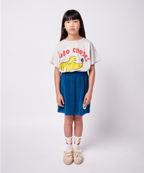 BOBO CHOSES（ボボショーズ）の「Sniffy Dog short sleeve T-shirt（Tシャツ/カットソー・キッズ・アイボリー・2-3Y/4-5Y/6-7y/8-9y/10-11y）」の10枚目の写真