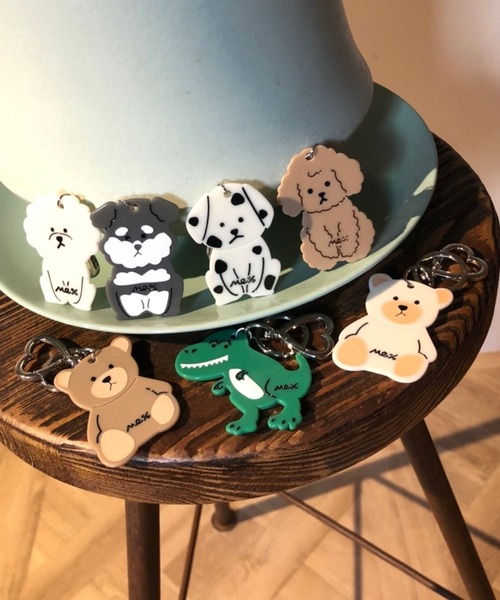 Me%（ミィパーセント）の「MEPERCENTアニマルチャーム（キーホルダー・レディース・グリーン系その他/グレー系その他/ベージュ/ホワイト系その他/ホワイト/ブラック系その他/ブラウン・FREE）」の9枚目の写真