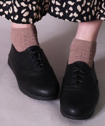 JoyWalkerPlus（ジョイウォーカープラス）の「(ES)【 Joy Walker Plus 】フェイクレザー レースアップ コンフォート シューズ（スニーカー）」