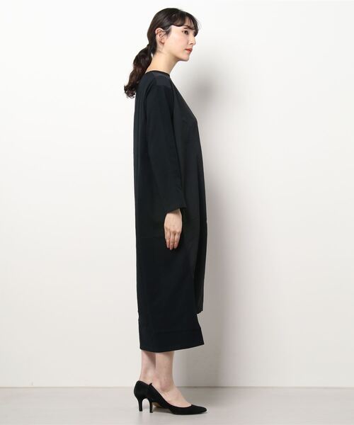 PUAL CE CIN（ピュアルセシン）の「【Ｄu noir】前後切替ワンピース（ワンピース・レディース・ブラック/オフホワイト/ベージュ・FREE）」の5枚目の写真