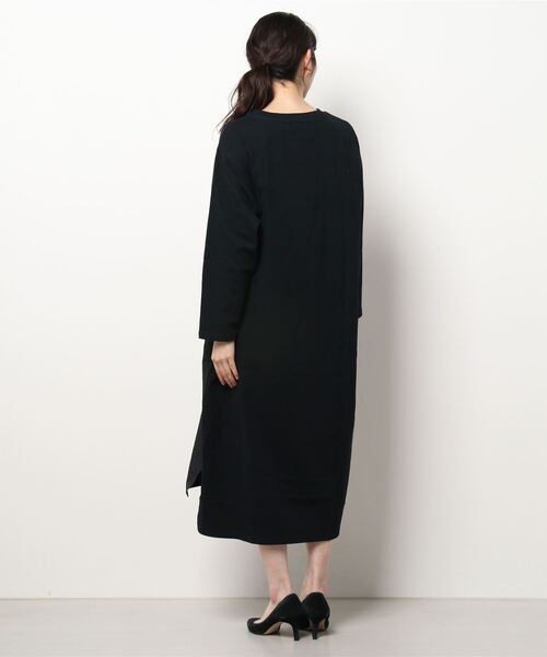 PUAL CE CIN（ピュアルセシン）の「【Ｄu noir】前後切替ワンピース（ワンピース・レディース・ブラック/オフホワイト/ベージュ・FREE）」の4枚目の写真