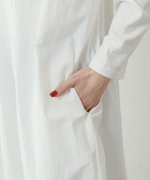 PUAL CE CIN（ピュアルセシン）の「【Ｄu noir】前後切替ワンピース（ワンピース・レディース・ブラック/オフホワイト/ベージュ・FREE）」の18枚目の写真