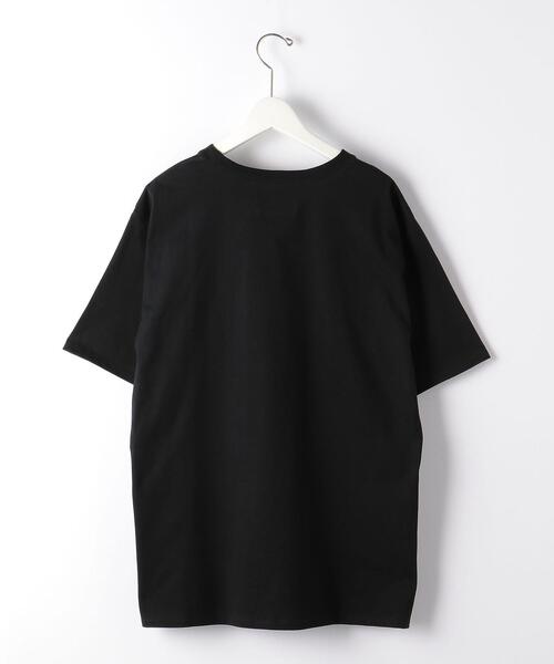 DRESSEDUNDRESSED（ドレスドアンドレスド）の「＜DRESSEDUNDRESSED＞ INVERT LOGO PRINT TEE/Tシャツ（Tシャツ/カットソー・メンズ・ホワイト/ブラック・4/3）」の3枚目の写真