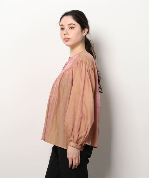 LOVELESS（ラブレス）の「ボリュームスリーブブラウス（シャツ/ブラウス・レディース・ホワイト系その他/ブラック/ピンク・36）」の17枚目の写真