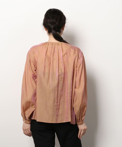 LOVELESS（ラブレス）の「ボリュームスリーブブラウス（シャツ/ブラウス・レディース・ホワイト系その他/ブラック/ピンク・36）」の15枚目の写真