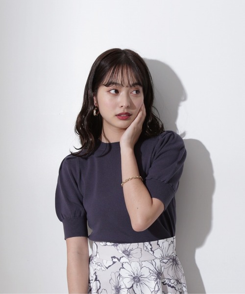 PROPORTION BODY DRESSING（プロポーションボディドレッシング）の「パフスリーブニット / 1212170303（ニット/セーター・レディース・ピンク/グリーン/ダークグレー/ホワイト系その他・SMALL/MEDIUM）」の10枚目の写真