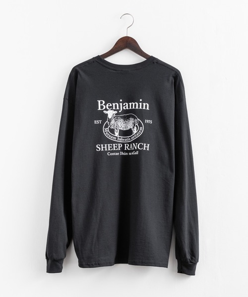 Ressaca(レサーカ)の「長袖オーバーサイズ アニマル バックプリント ロンT(Tシャツ/カットソー・メンズ・ホワイト/ブラック/パープル/グレー/グリーン・M/L)」の18枚目の写真