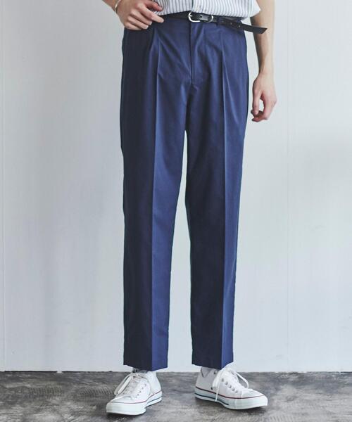 SOLOTEXタックイージーパンツ