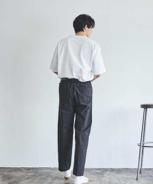 SOLOTEXタックイージーパンツ