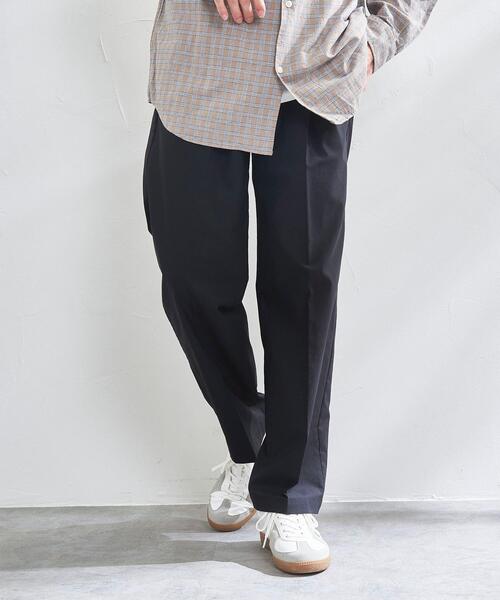 coen(コーエン)の「SOLOTEXタックイージーパンツ(スラックス・メンズ・ネイビー/ブラック/ダークブラウン/グレー・X-LARGE/LARGE/MEDIUM/SMALL)」の14枚目の写真