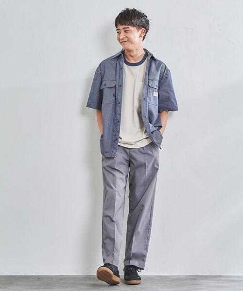 coen(コーエン)の「SOLOTEXタックイージーパンツ(スラックス・メンズ・ネイビー/ブラック/ダークブラウン/グレー・X-LARGE/LARGE/MEDIUM/SMALL)」の22枚目の写真