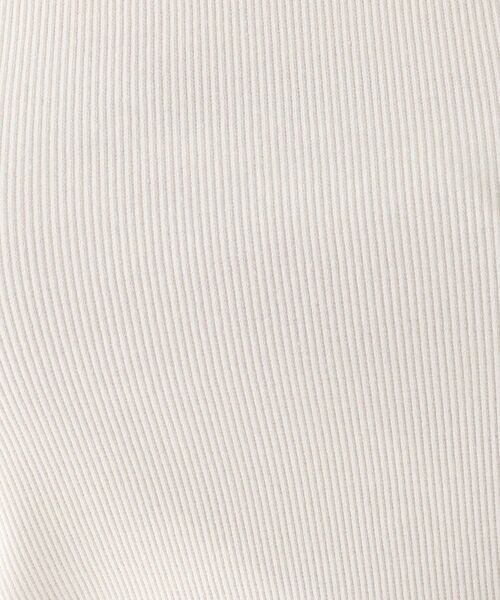 OPAQUE.CLIP（オペークドットクリップ）の「◆GIZAコットン アメスリタンクトップ（タンクトップ・レディース・ブラック/サンドベージュ/ホワイト系・40/38/36）」の12枚目の写真