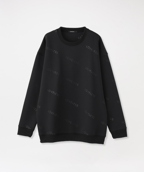 LOVELESS(ラブレス)の「ダンボール エンボスロゴ プルオーバー(その他トップス・メンズ・オフホワイト/ライトグレー/ブラック・S/L/M)」の3枚目の写真
