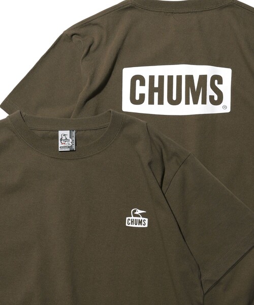 FREAK'S STORE(フリークスストア)の「WEB限定 CHUMS×FREAK'S STORE/チャムス 別注 ブービー バックプリントTシャツ(Tシャツ/カットソー・メンズ・ホワイト/ベージュ/ブラウン/グリーン/ブラック/ネイビー/ブルー・LARGE/MEDIUM/SMALL/X-LARGE)」の3枚目の写真