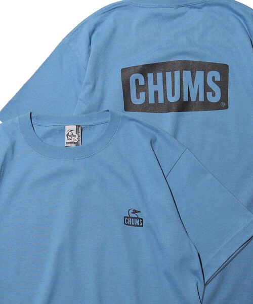 FREAK'S STORE(フリークスストア)の「WEB限定 CHUMS×FREAK'S STORE/チャムス 別注 ブービー バックプリントTシャツ(Tシャツ/カットソー・メンズ・ホワイト/ベージュ/ブラウン/グリーン/ブラック/ネイビー/ブルー・LARGE/MEDIUM/SMALL/X-LARGE)」の7枚目の写真