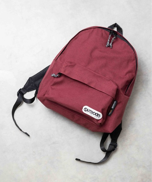 OUTDOOR PRODUCTS(アウトドアプロダクツ)の「【OUTDOOR PRODUCTS】DAYPACK M 15.4L(バックパック/リュック・メンズ・ベージュ/パープル/ネイビー/グレー/グリーン/ブラック/ピンク/バーガンディー/レッド・FREE)」の9枚目の写真