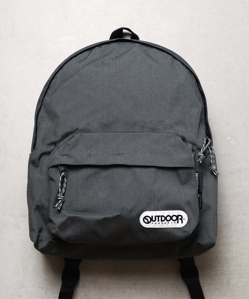 OUTDOOR PRODUCTS(アウトドアプロダクツ)の「【OUTDOOR PRODUCTS】DAYPACK M 15.4L(バックパック/リュック・メンズ・ベージュ/パープル/ネイビー/グレー/グリーン/ブラック/ピンク/バーガンディー/レッド・FREE)」の3枚目の写真