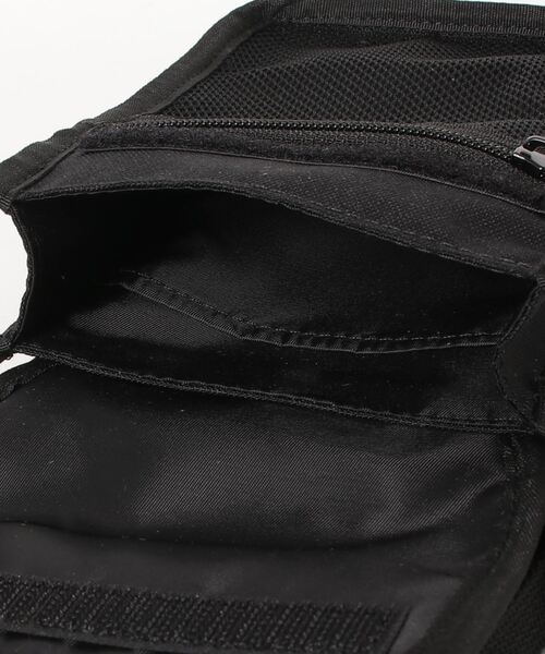 WEGO（ウィゴー）の「WEGO/メッシュポケットネックポーチ（ショルダーバッグ・メンズ・ホワイト/ブラック/イエロー・FREE）」の9枚目の写真